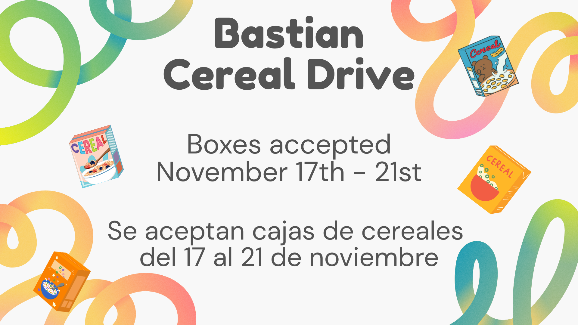 Bastian Cereal Drive