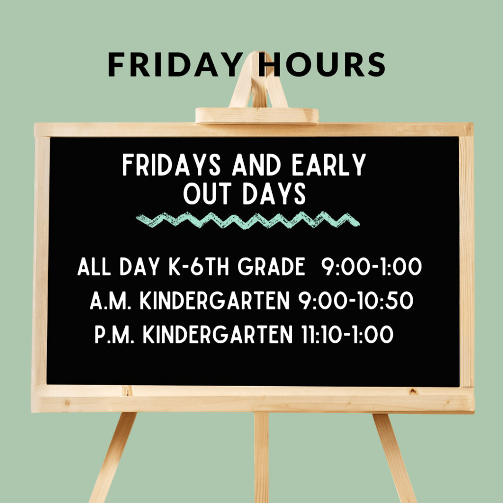 Friday/ Short Day Hours 