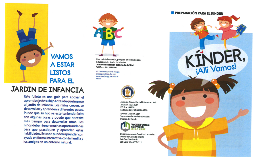 Kindergarten Info Spanish Version